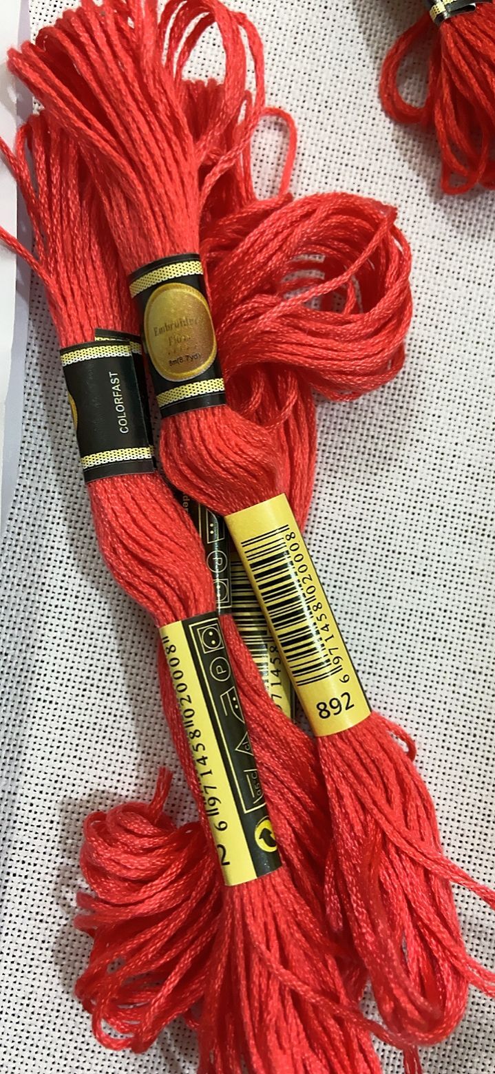 Dmc Floss Set - 10PCS/LOL Set Cross Stitch Thread Embroidery