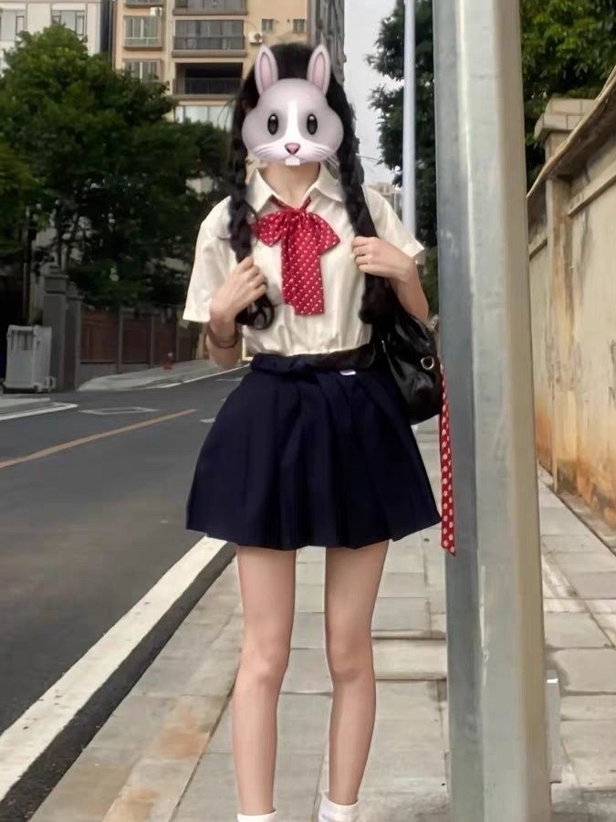 Embroidery Uniforms - Summer Women's College Style Japanese Original