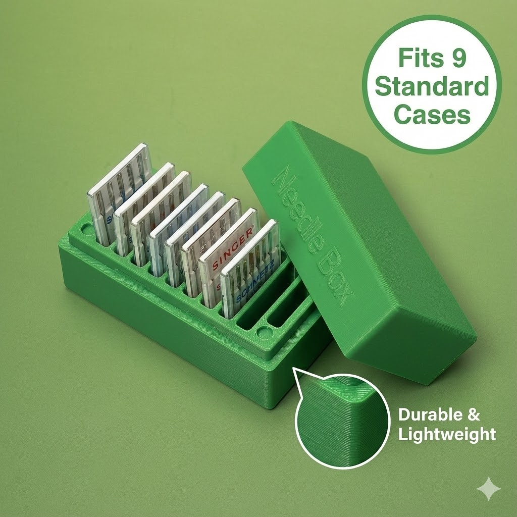 Embroidery Generator - Sewing Machine Needle Organizer Case |