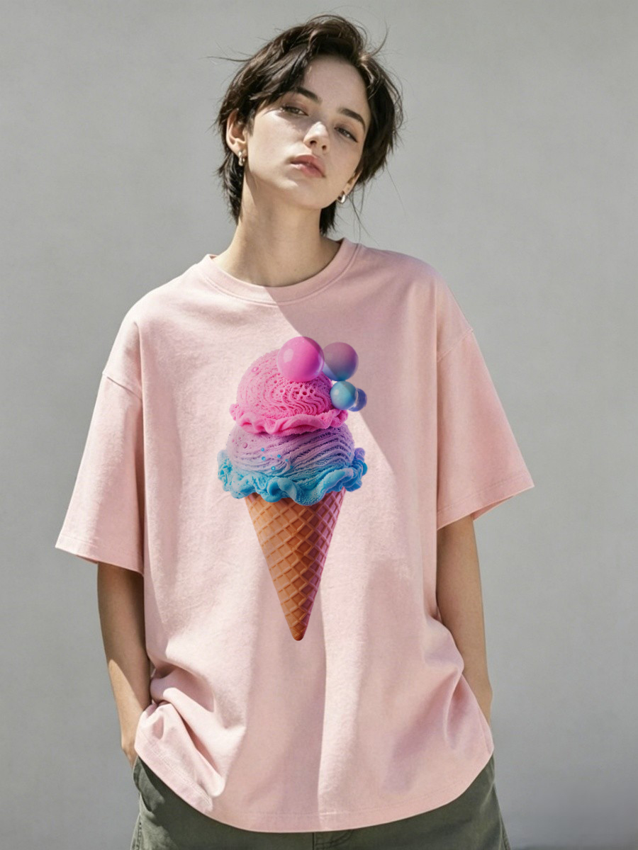 Embroidery Chain Stitch - T Shirts Girls Chain-Stitched Stretchy Seam