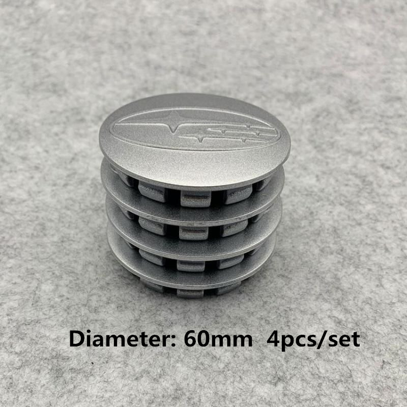 Embroidery Legacy - 60mm 4pcs/set Car Wheel Center Hub
