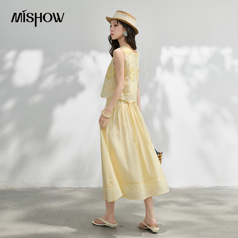MISHOW French Floral Embroider - Embroidery Blouse recension och pris