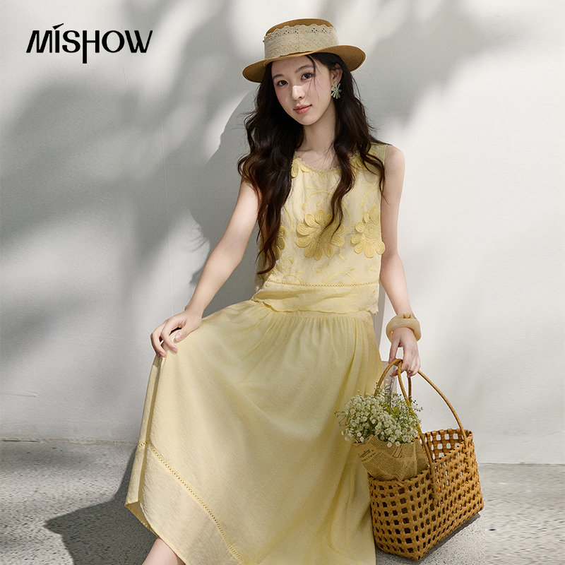 MISHOW French Floral Embroider - Embroidery Blouse recension och pris