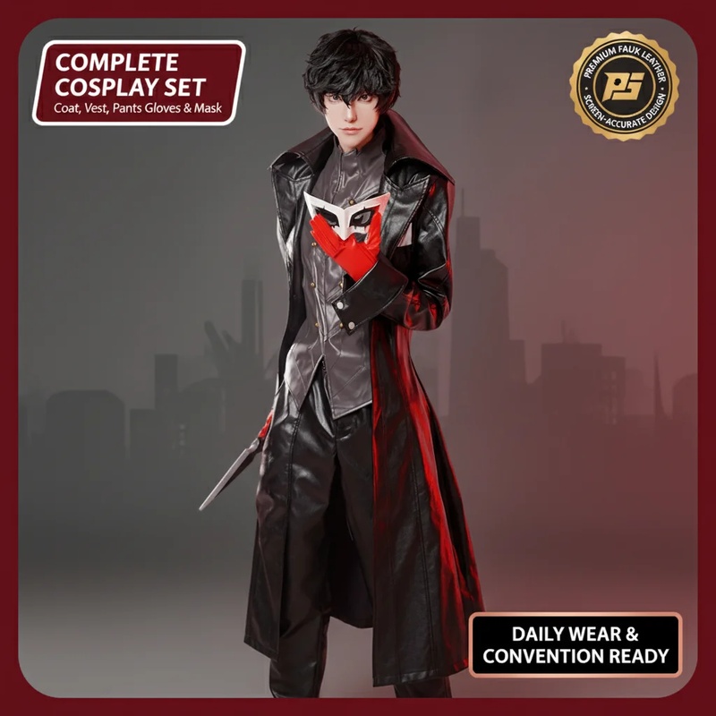 COSAnime Persona 3 Makoto Yuki - Embroidery Uniforms recension och pris