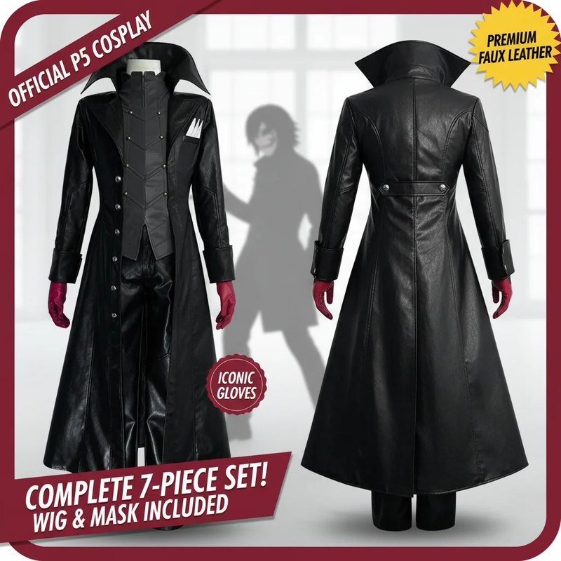 COSAnime Persona 3 Makoto Yuki - Embroidery Uniforms recension och pris