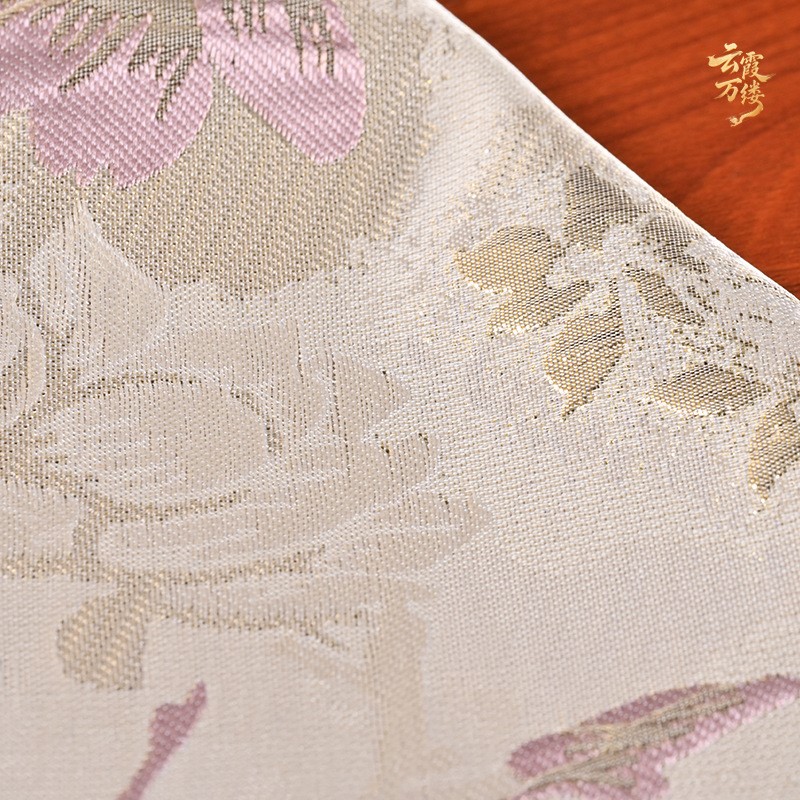 Chinese-style pink gold large  - Embroidery Gold recension och pris