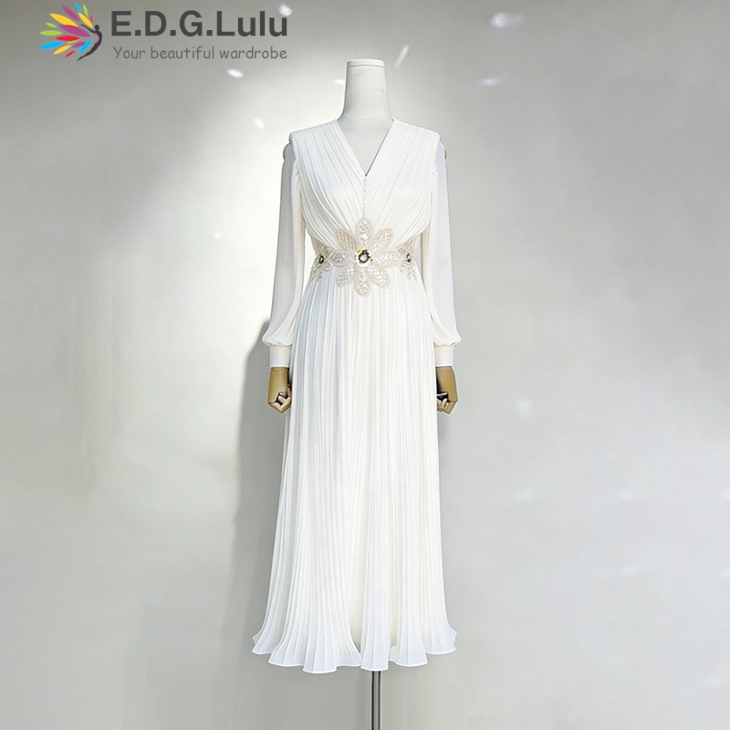 EDGLuLu Design White 3d Embroi - Embroidery Design 3D recension och pris