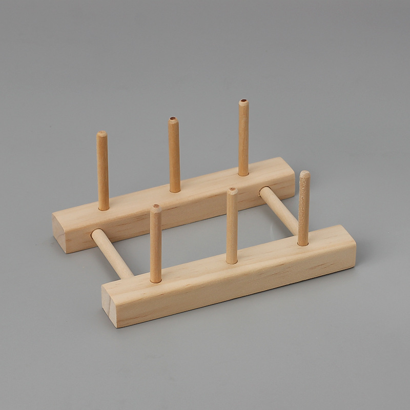 Wooden Sewing Thread Storage B - Embroidery Thread Yarn recension och pris