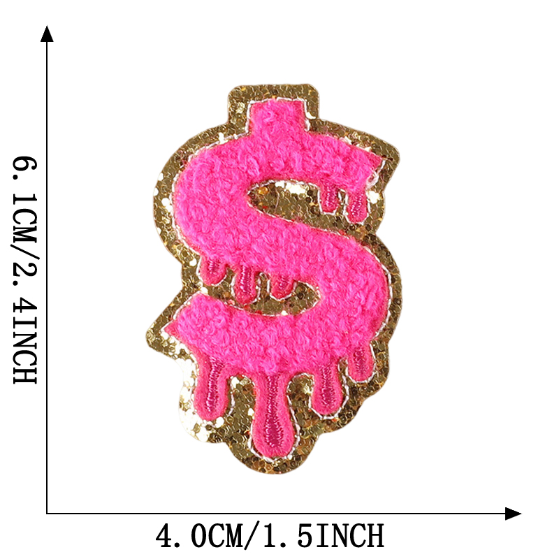 10pcs Iron On Patches Lot Chen - Embroidery Design 3D recension och pris