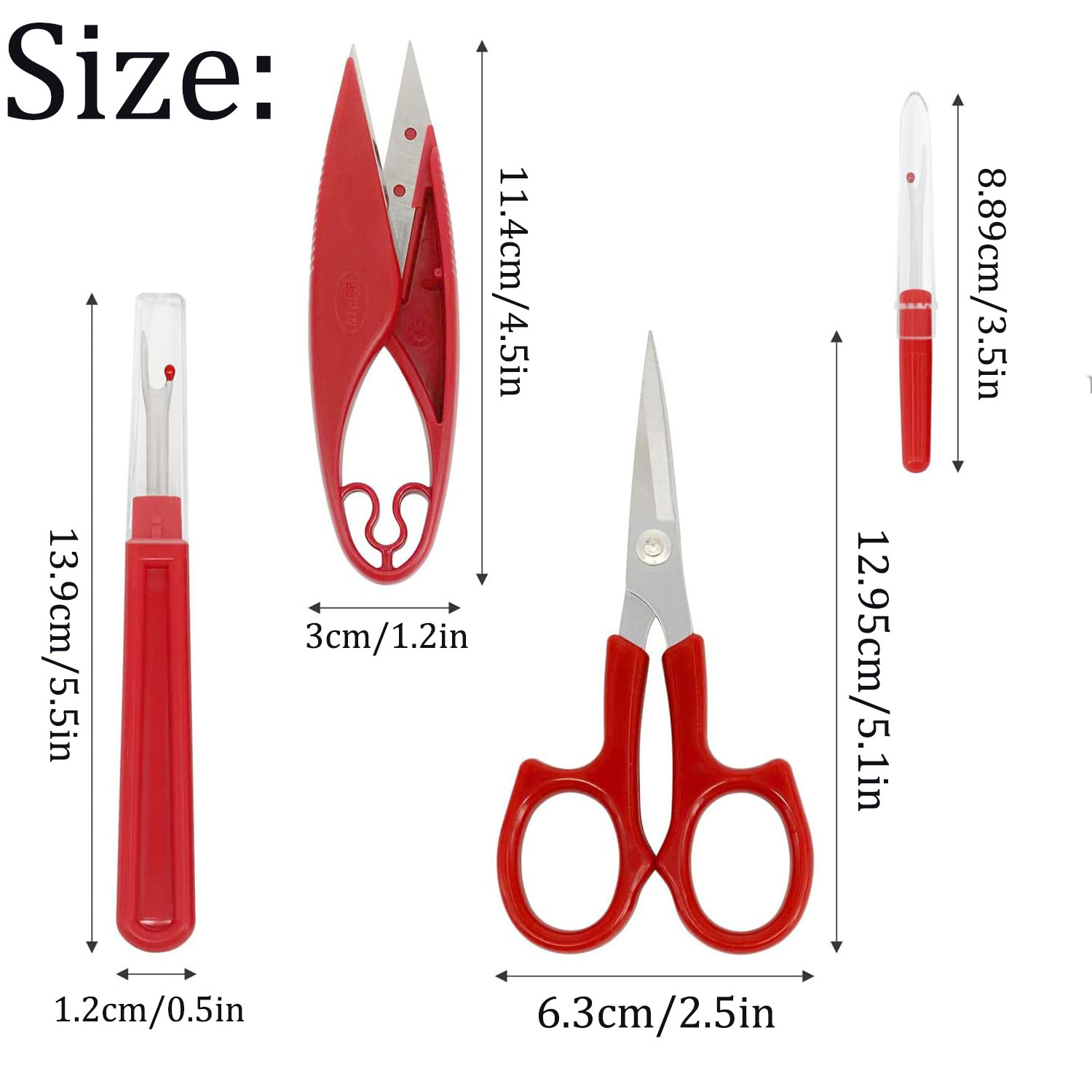 1/2/6Pcs Sewing Seam Ripper Ki - Embroidery Removal Tool recension och pris