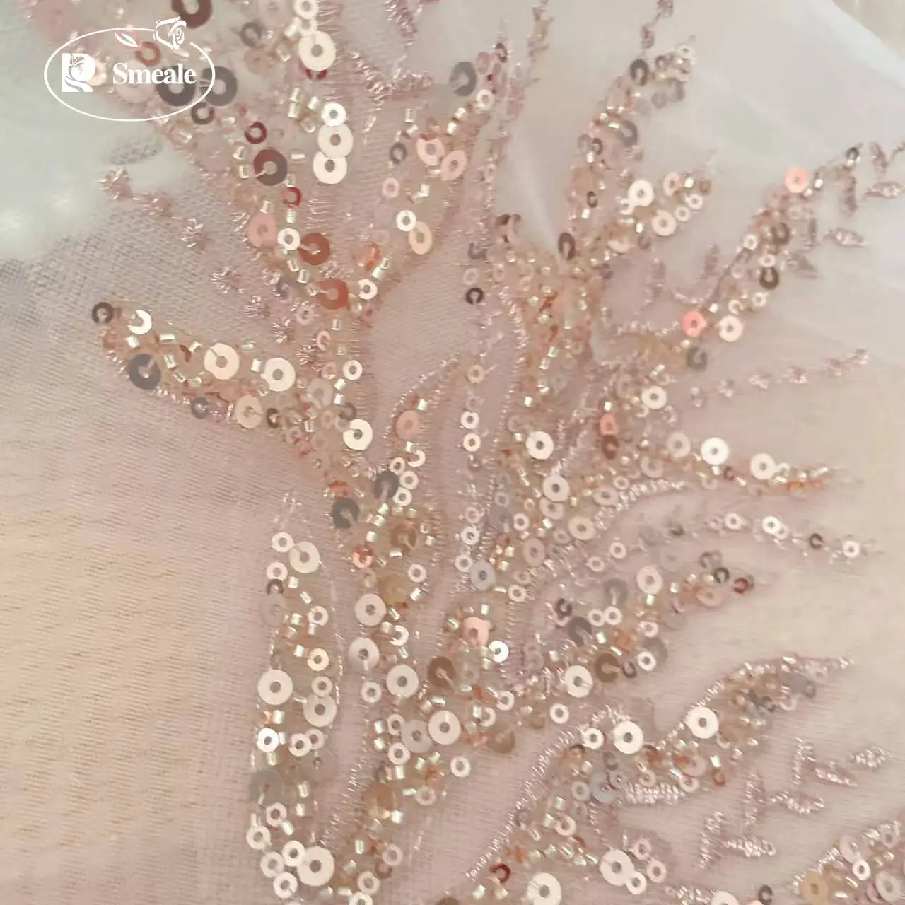 5Pair-2Pair.Rose Gold Sequin T - Embroidery Gold recension och pris
