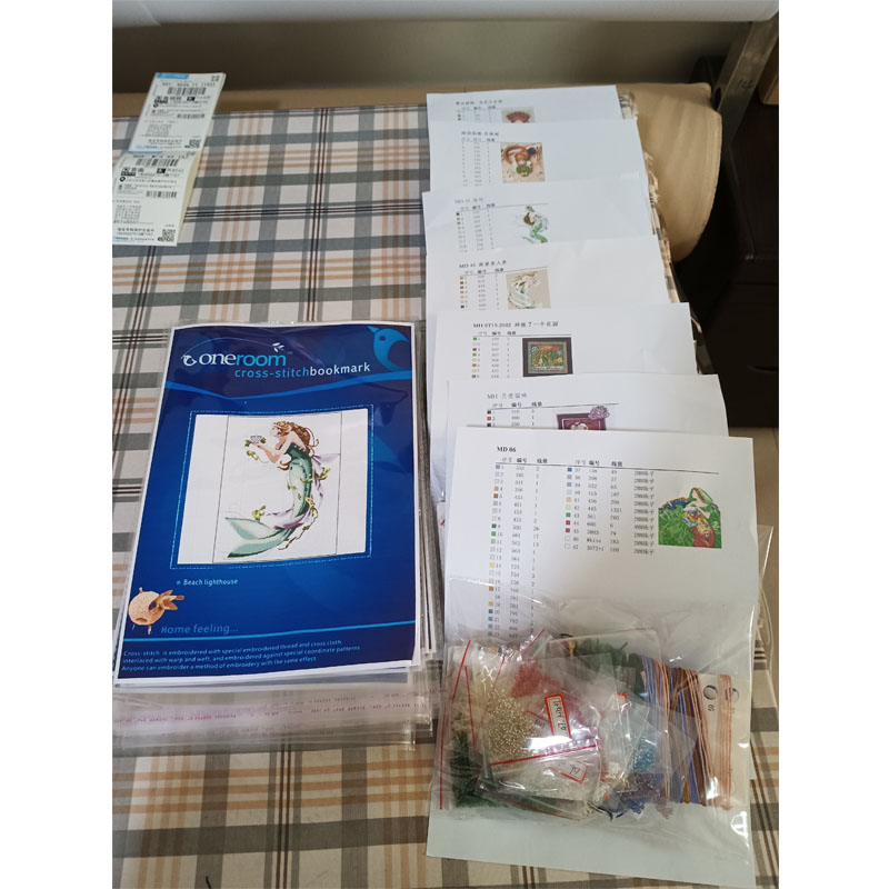 Cross Stitch Kit DIY Set Livin - Embroidery Lady Bug recension och pris
