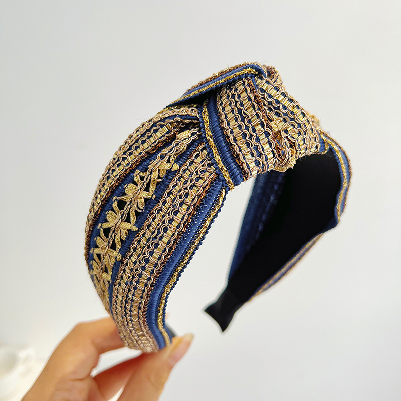 Women Girls Vintage Bohemian E - Embroidery Gold recension och pris