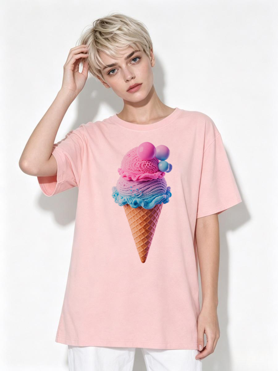 T Shirts Girls Chain-Stitched  - Embroidery Chain Stitch recension och pris