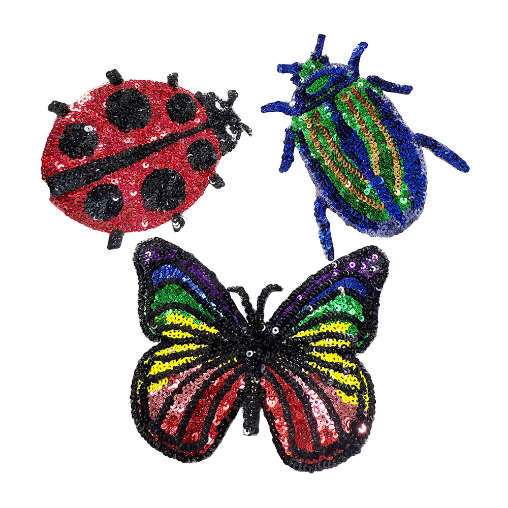 One Piece Ladybug Butterfly Se - Embroidery Lady Bug recension och pris