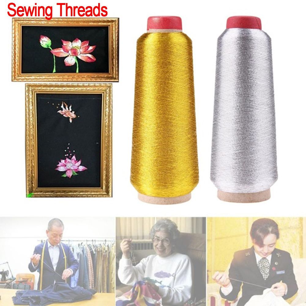 Gold/Silver Embroidery Threads - Embroidery Thread Yarn recension och pris