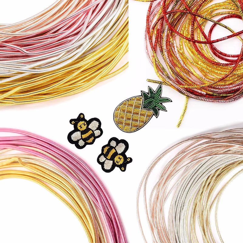 2.6M 1-1.5mm Bullion Wire Fren - Embroidery Thread Yarn recension och pris