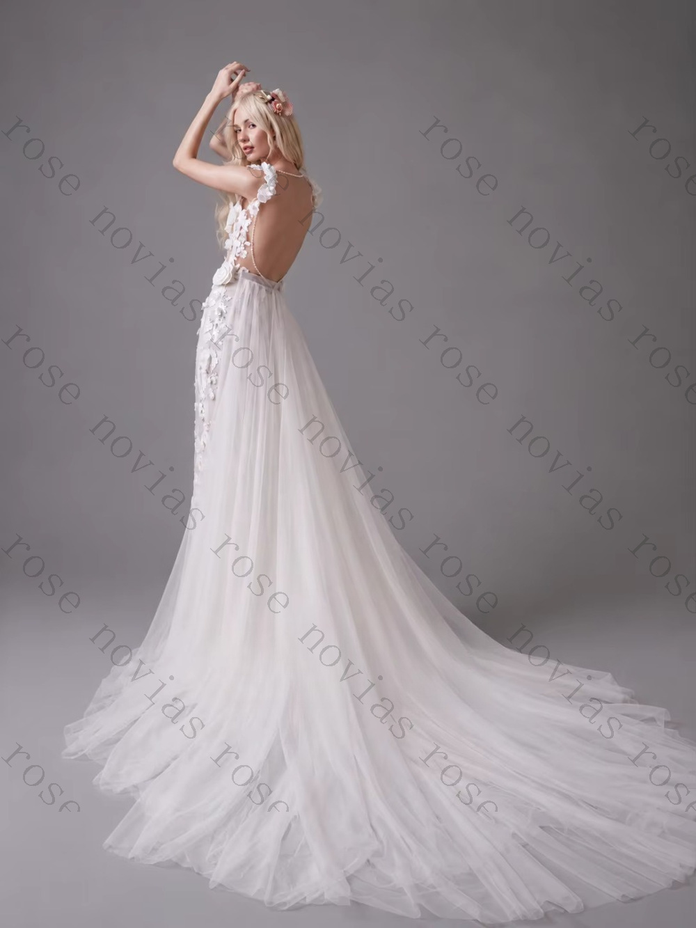 Customized 3D Flower Lace Back - Embroidery Online Designs recension och pris