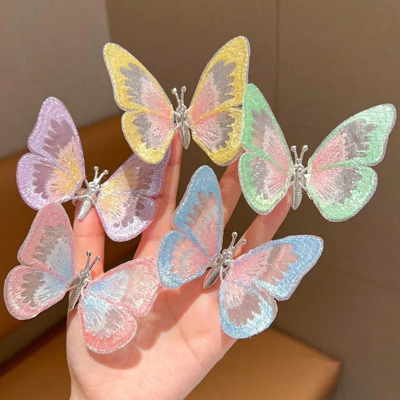 6/12PCS 3D Moving Butterfly Em - Embroidery Design 3D recension och pris