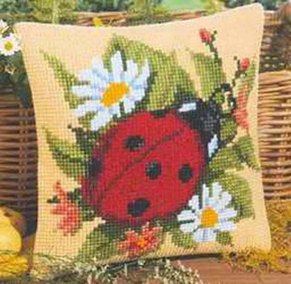 Ladybug 22-22 Cross Stitch Kit - Embroidery Lady Bug recension och pris