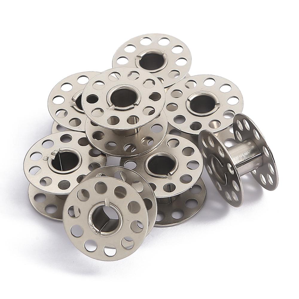 10pcs Iron Metal Bobbins Spool - Embroidery Generator recension och pris