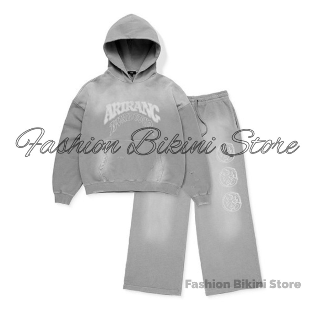 NEW Washed Grey Retro Hoodie 3 - Embroidery Garments recension och pris