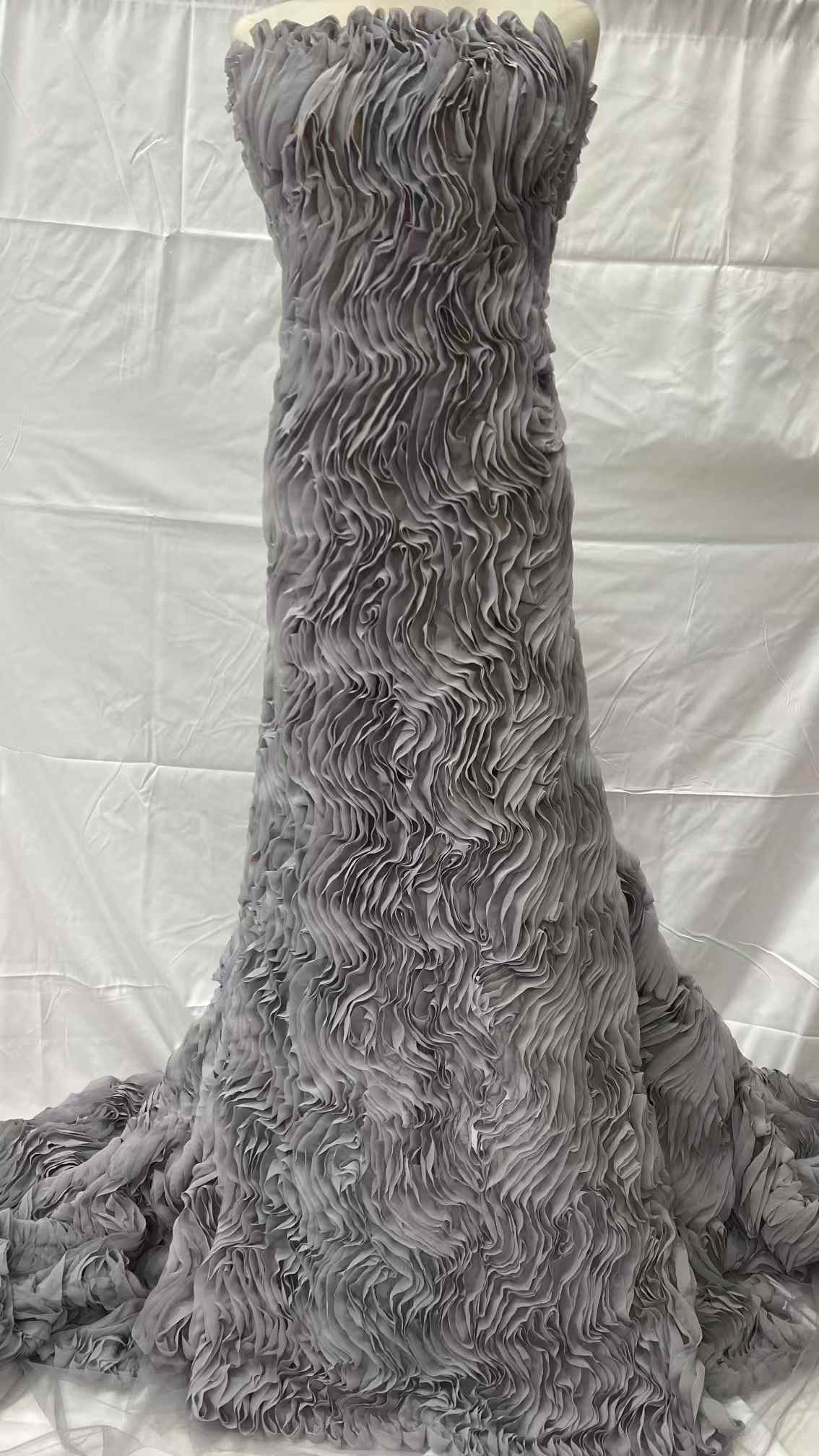 New Design African Tulle Lace  - Embroidery Design 3D recension och pris