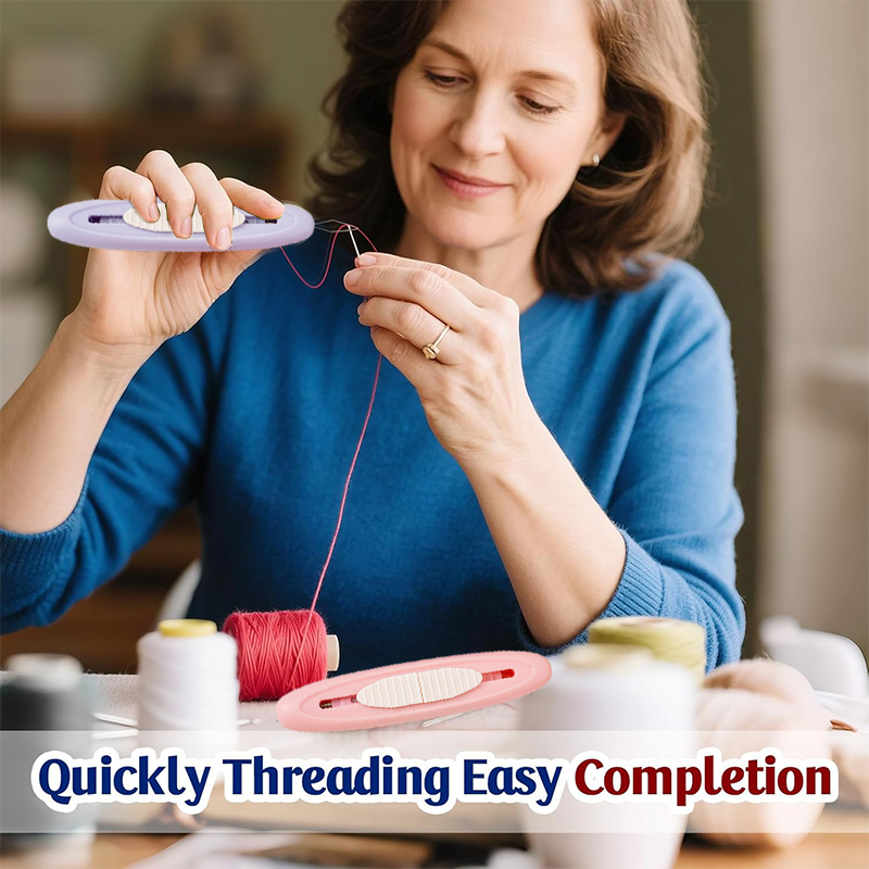 2 In 1 Needle Threader Seam Ri - Embroidery Removal Tool recension och pris