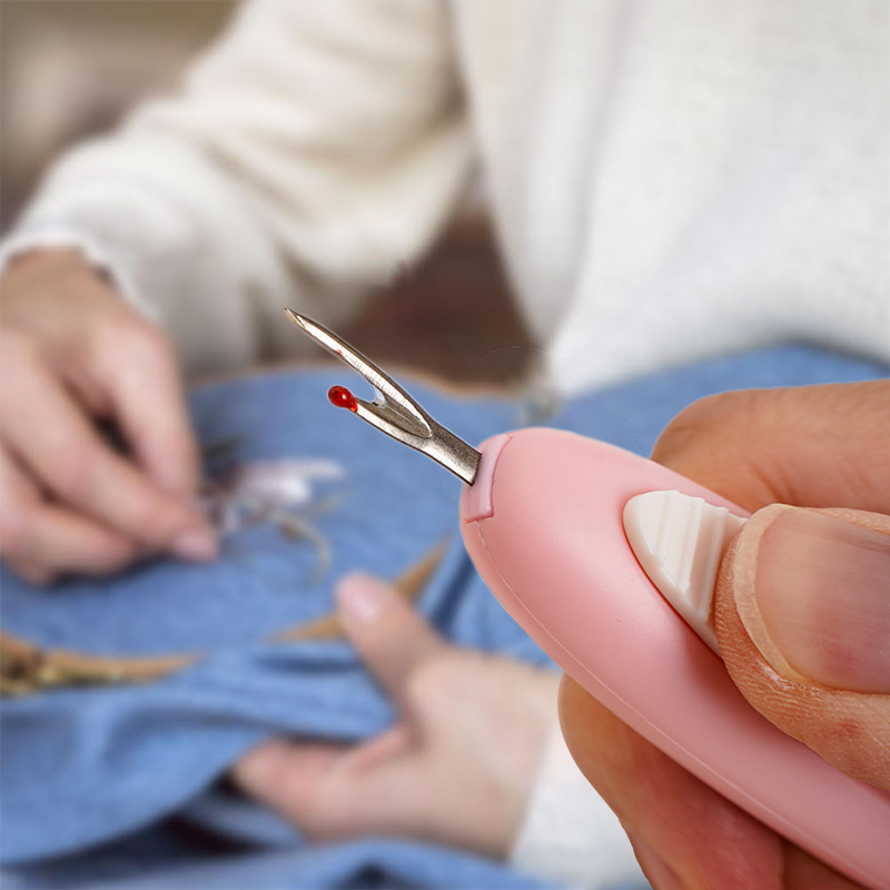 2 In 1 Needle Threader Seam Ri - Embroidery Removal Tool recension och pris