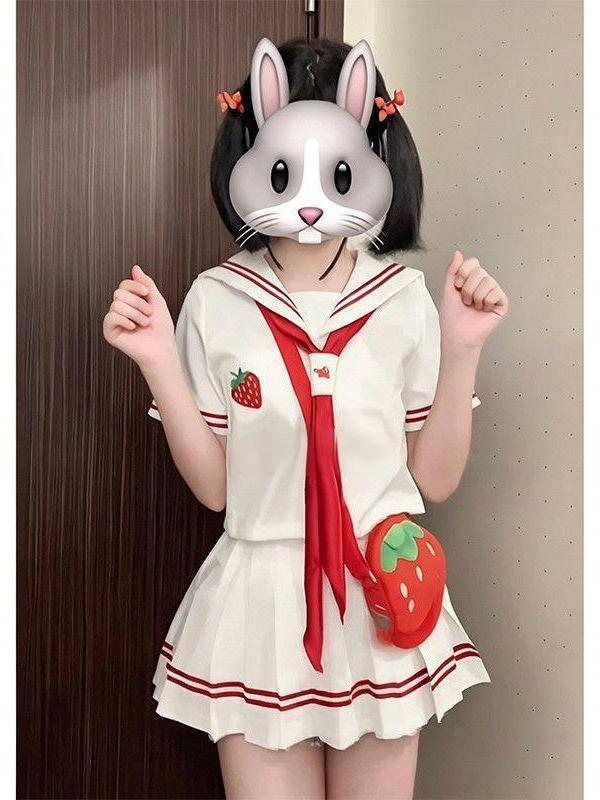 2026 Anime JK Uniform Strawber - Embroidery Uniforms recension och pris