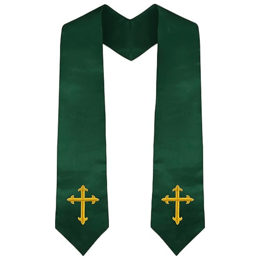 Reversible Clergy Stole Double - Embroidery Gold recension och pris
