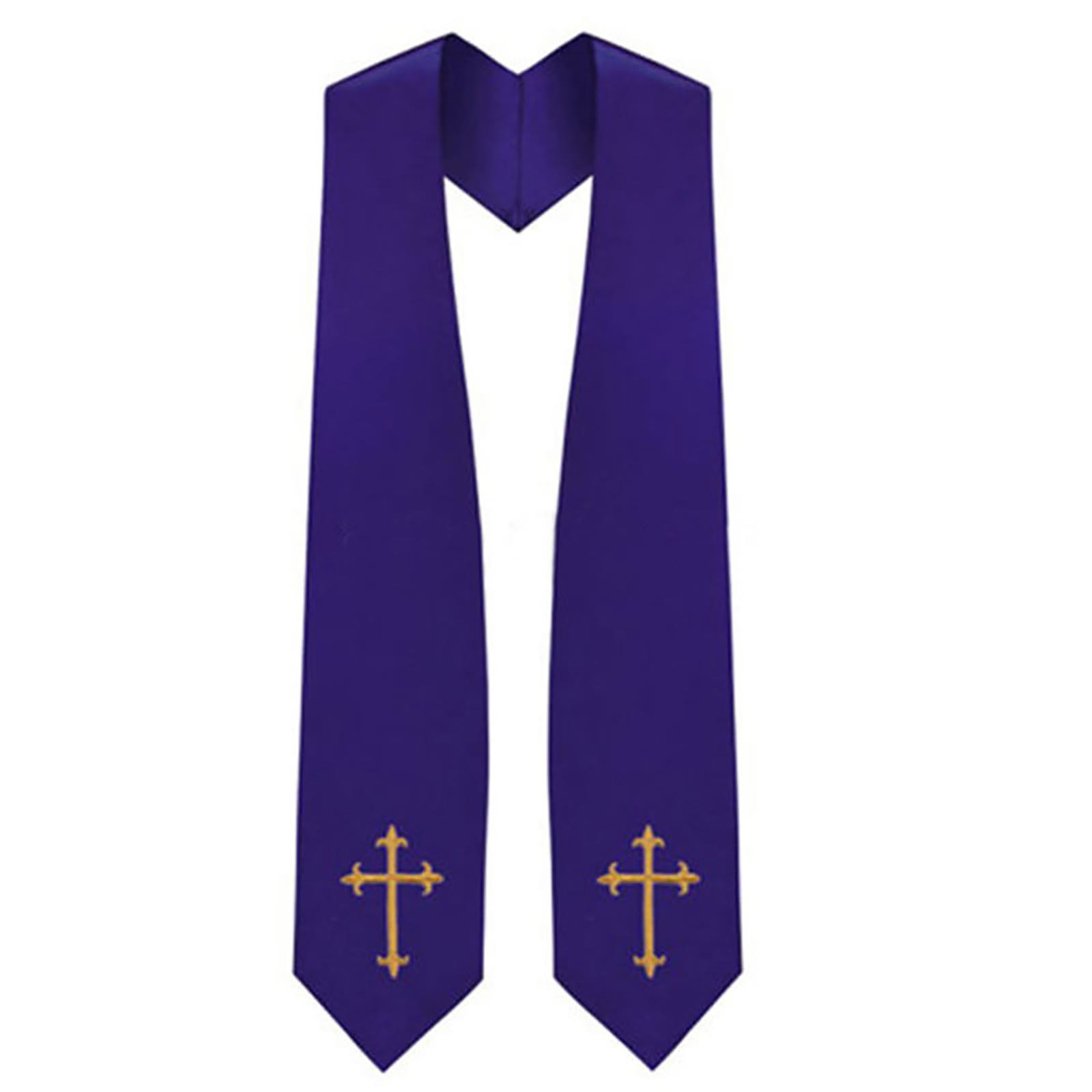 Reversible Clergy Stole Double - Embroidery Gold recension och pris