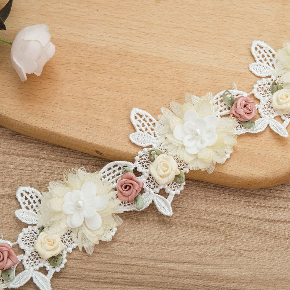 3D Flower Flower Embroidered L - Embroidery Design 3D recension och pris