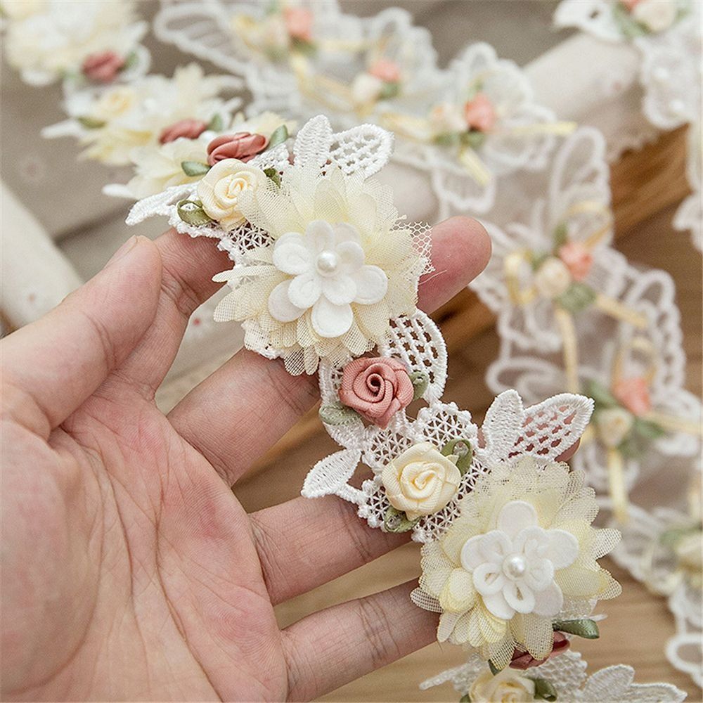 3D Flower Flower Embroidered L - Embroidery Design 3D recension och pris