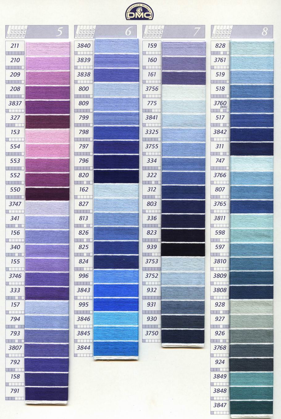 10PCS/LOL Set Cross Stitch Thr - Dmc Floss Set recension och pris