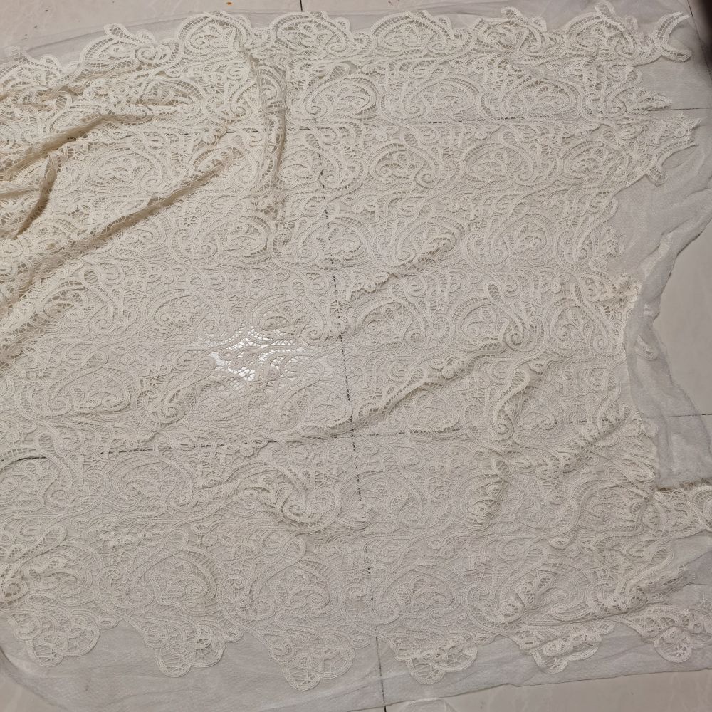 Cotton yarn diamond mesh base  - Embroidery Thread Yarn recension och pris