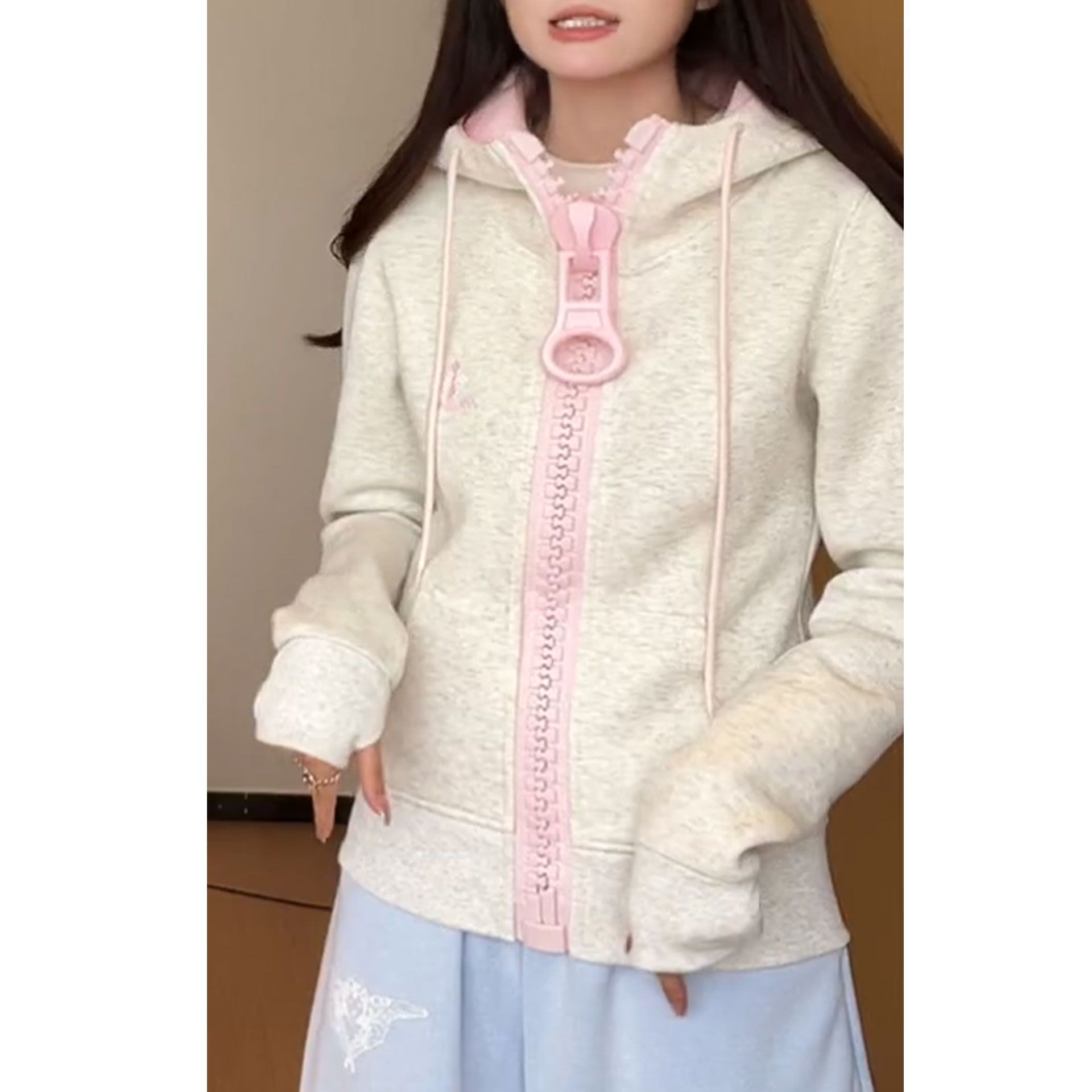 Y2k casual short jacket women  - Embroidery Design 3D recension och pris