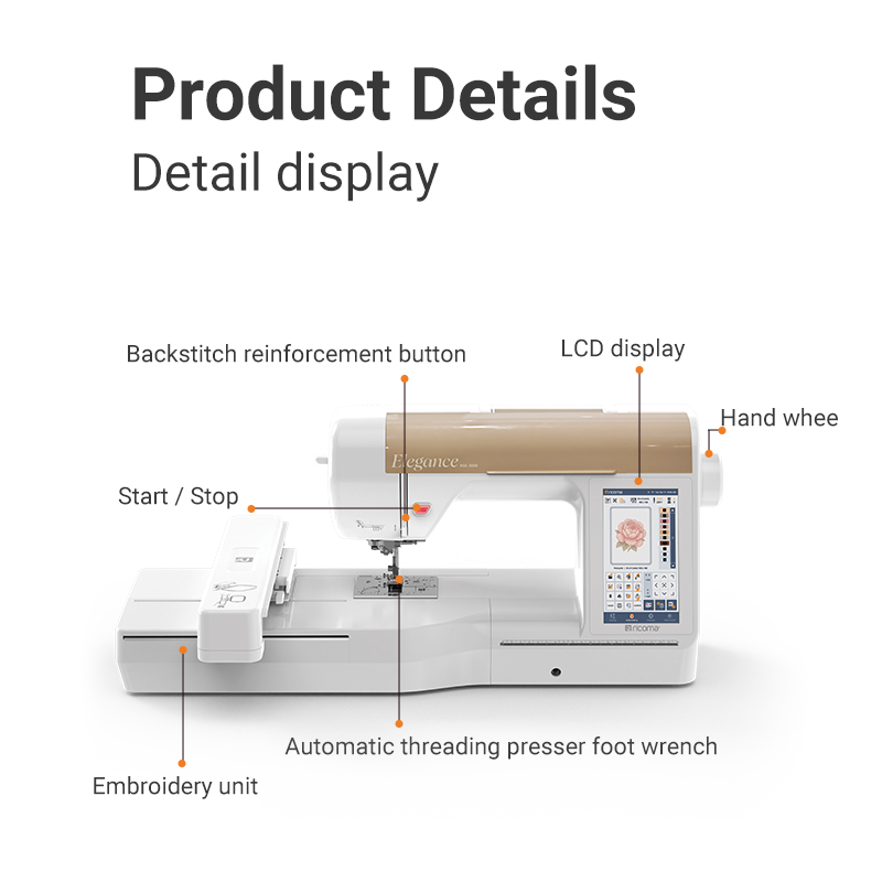 Easy Use Ricoma RSE5000 Househ - Embroidery Machines recension och pris