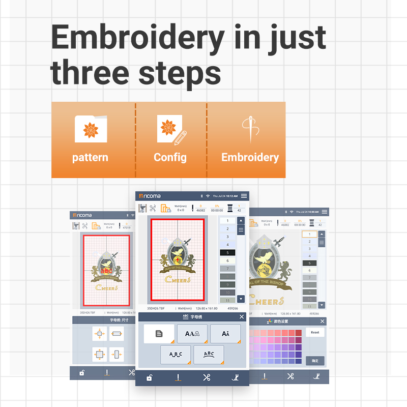Easy Use Ricoma RSE5000 Househ - Embroidery Machines recension och pris