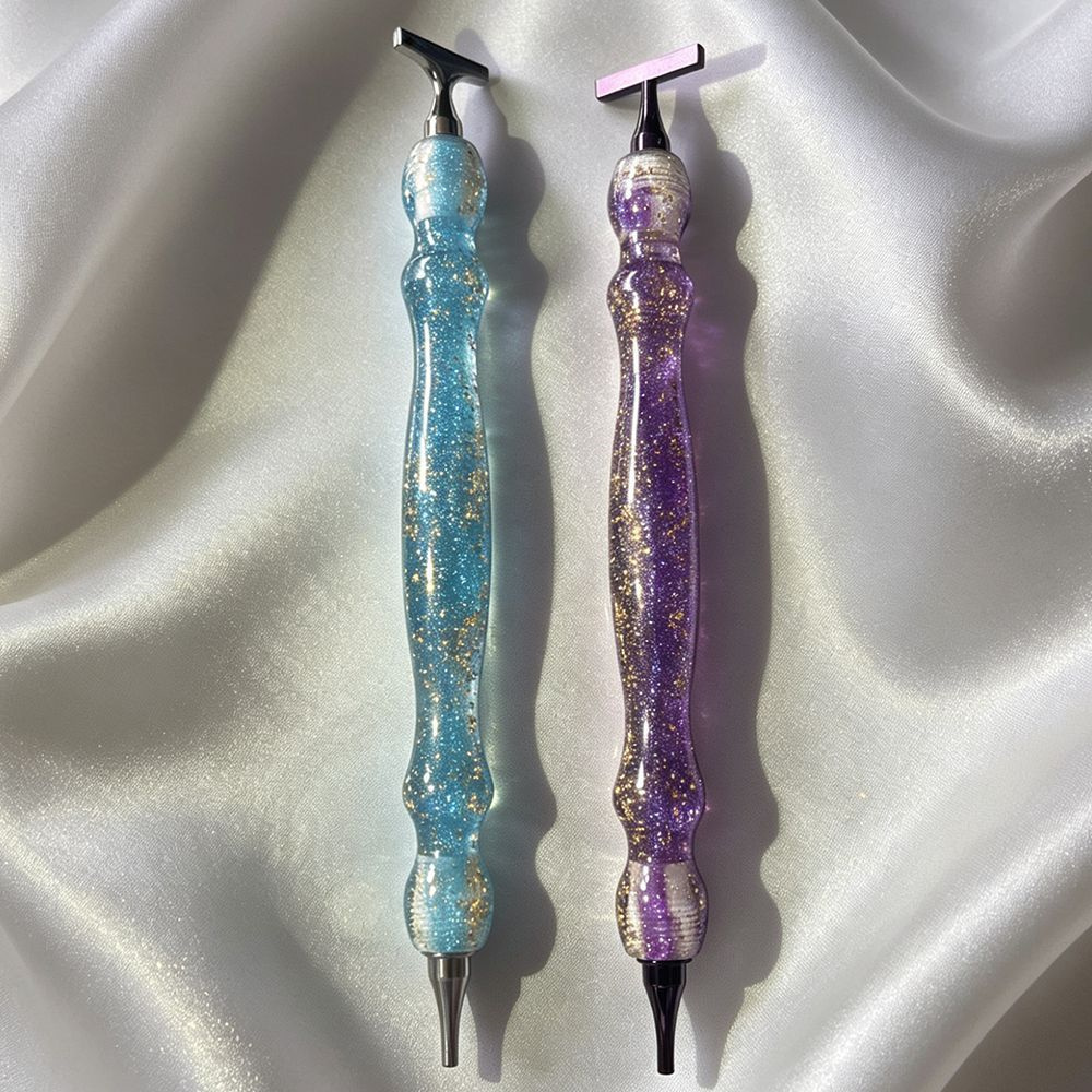 New Shiny Blue/Purple Gold Foi - Embroidery Gold recension och pris