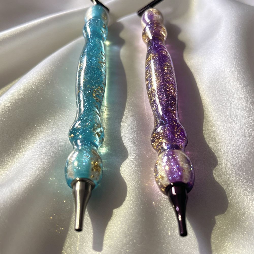 New Shiny Blue/Purple Gold Foi - Embroidery Gold recension och pris
