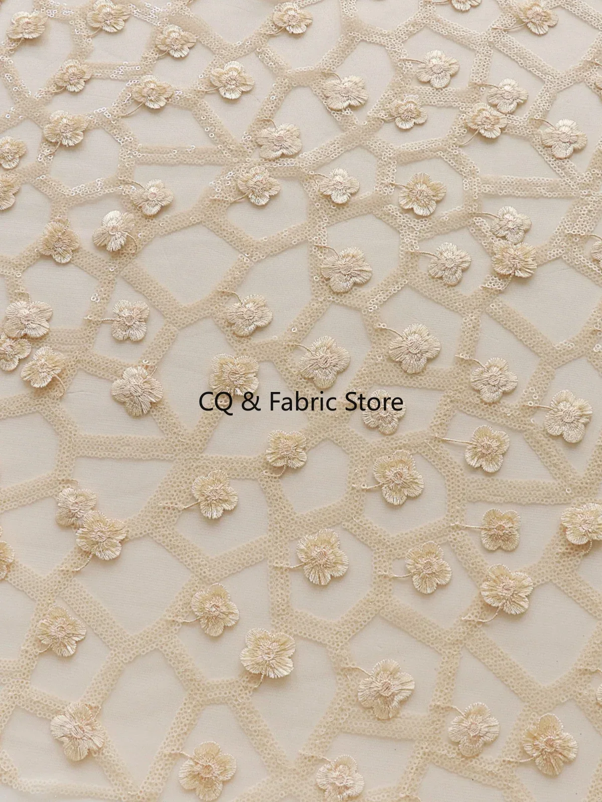 Apricot 3D Small Floral Embroi - Embroidery Design 3D recension och pris